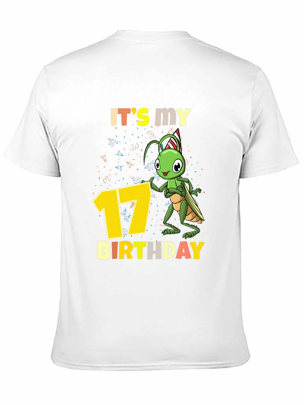 Its My 17th Birthday Grasshopper T-Shirt