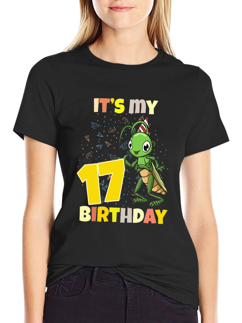 Its My 17th Birthday Grasshopper T-Shirt