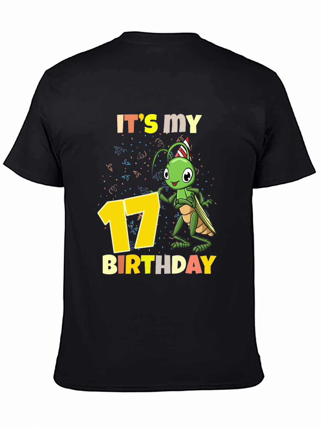 Its My 17th Birthday Grasshopper T-Shirt