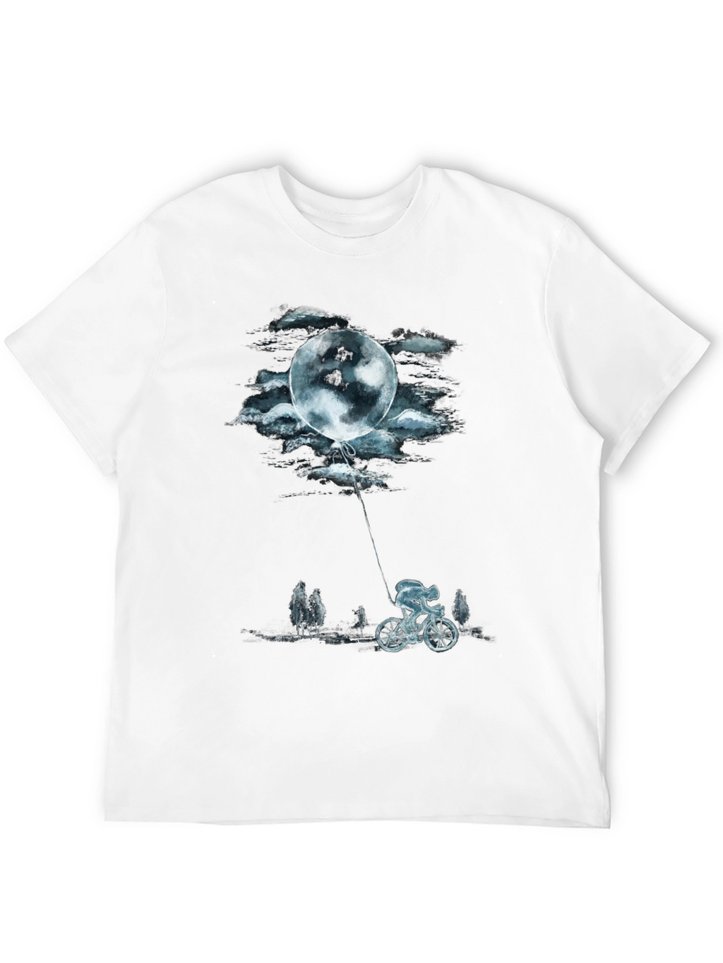 Moon Ride Graphic Tee - Black