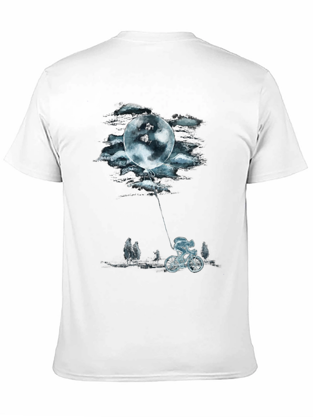 Moon Ride Graphic Tee - Black