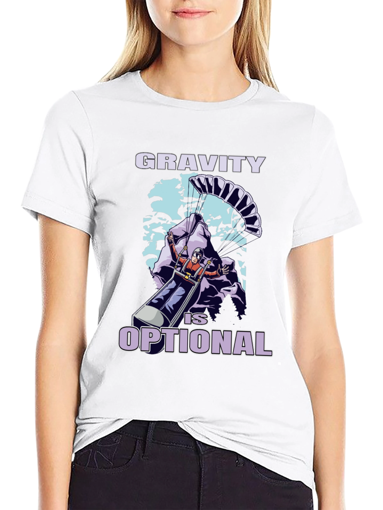 Gravity is Optional Graphic T-Shirt