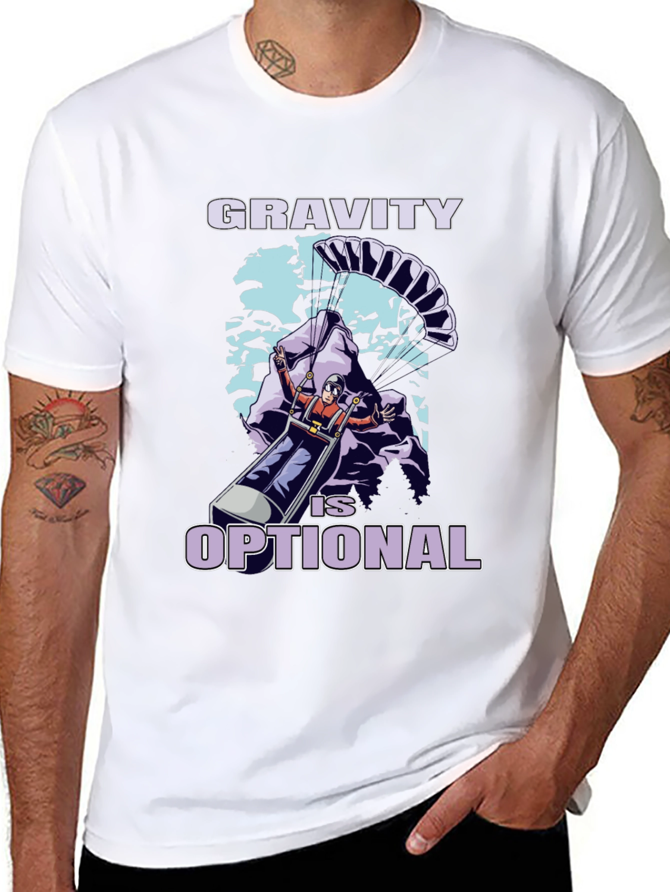Gravity is Optional Graphic T-Shirt