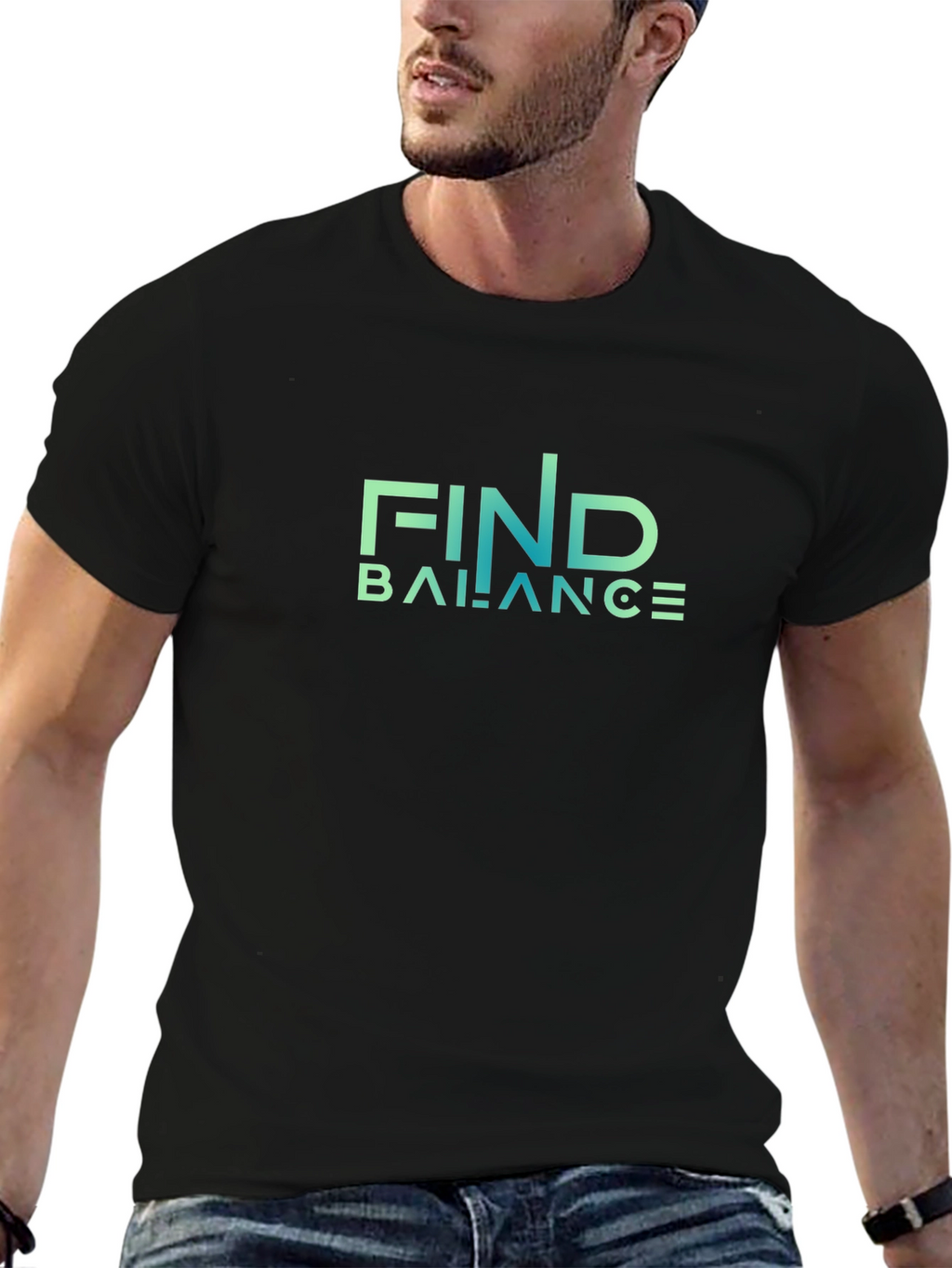 Find Balance Graphic Tee - Stylish & Comfortable