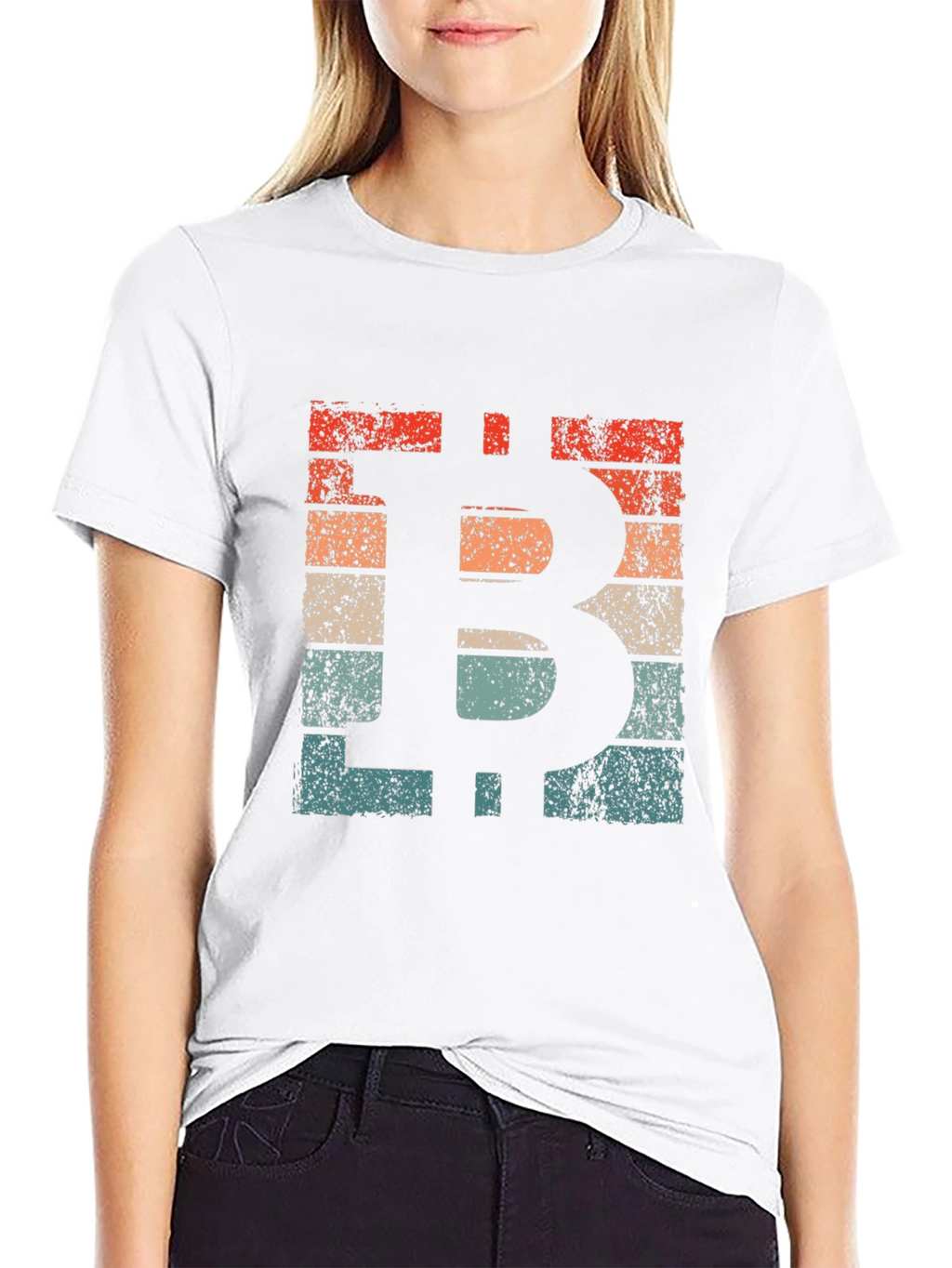 Retro Bitcoin BTC Crypto T-Shirt