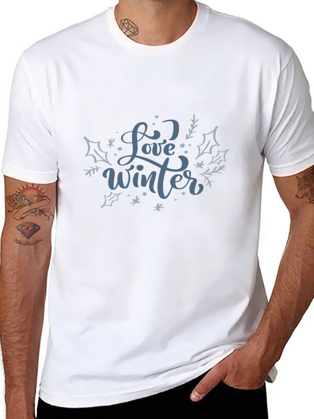 I Love Winter Graphic T-Shirt