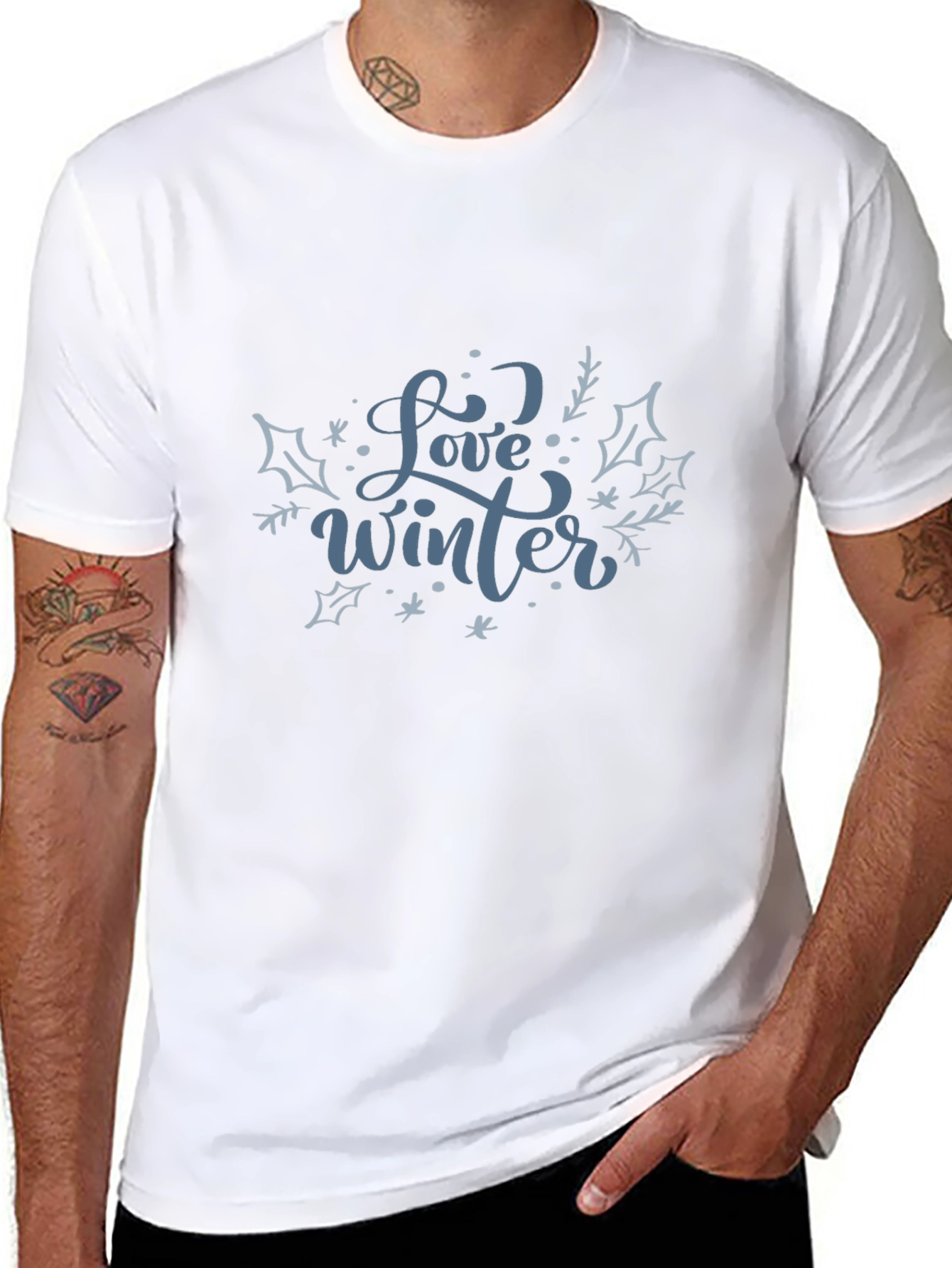 I Love Winter Graphic T-Shirt