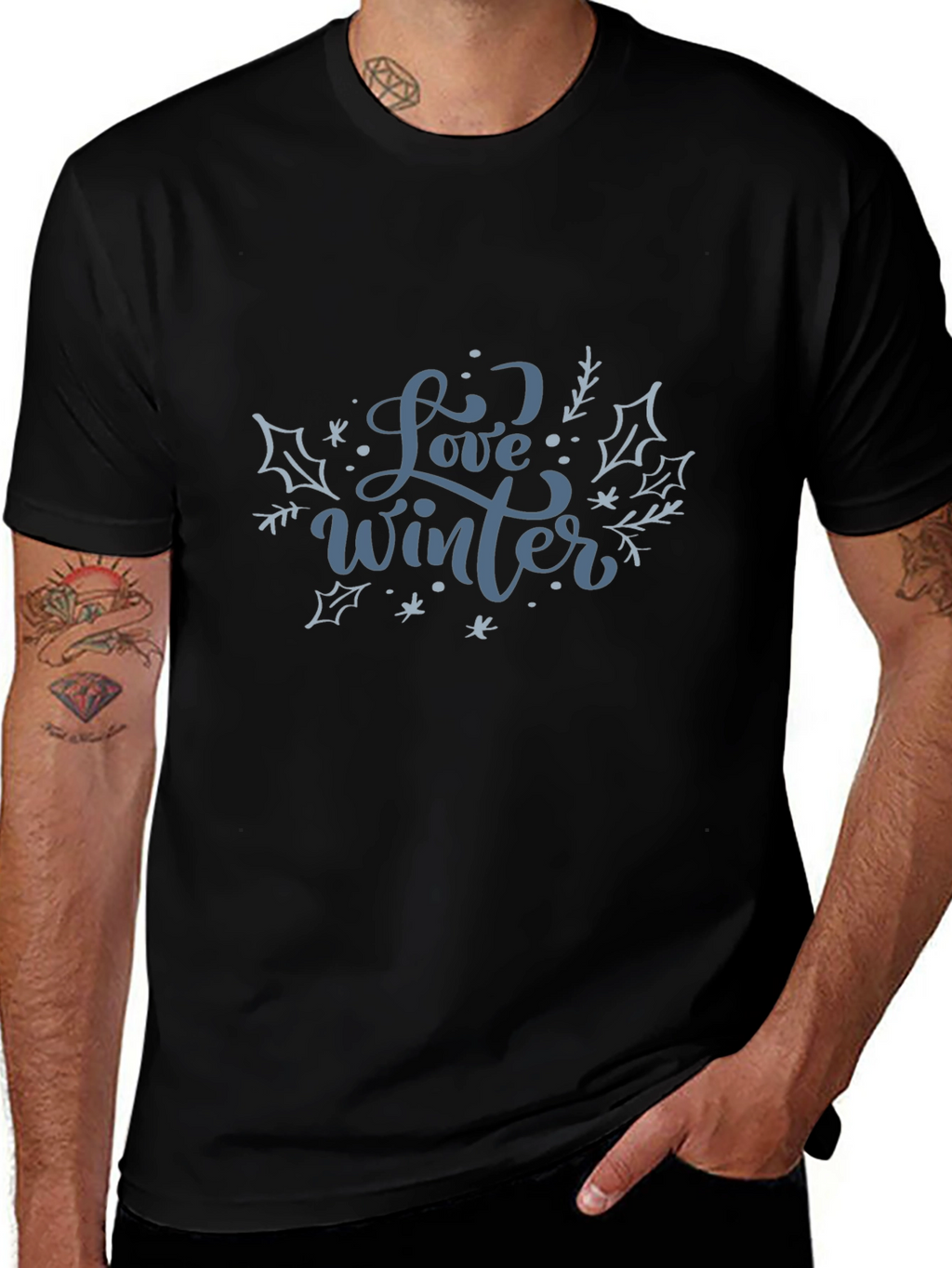 I Love Winter Graphic T-Shirt
