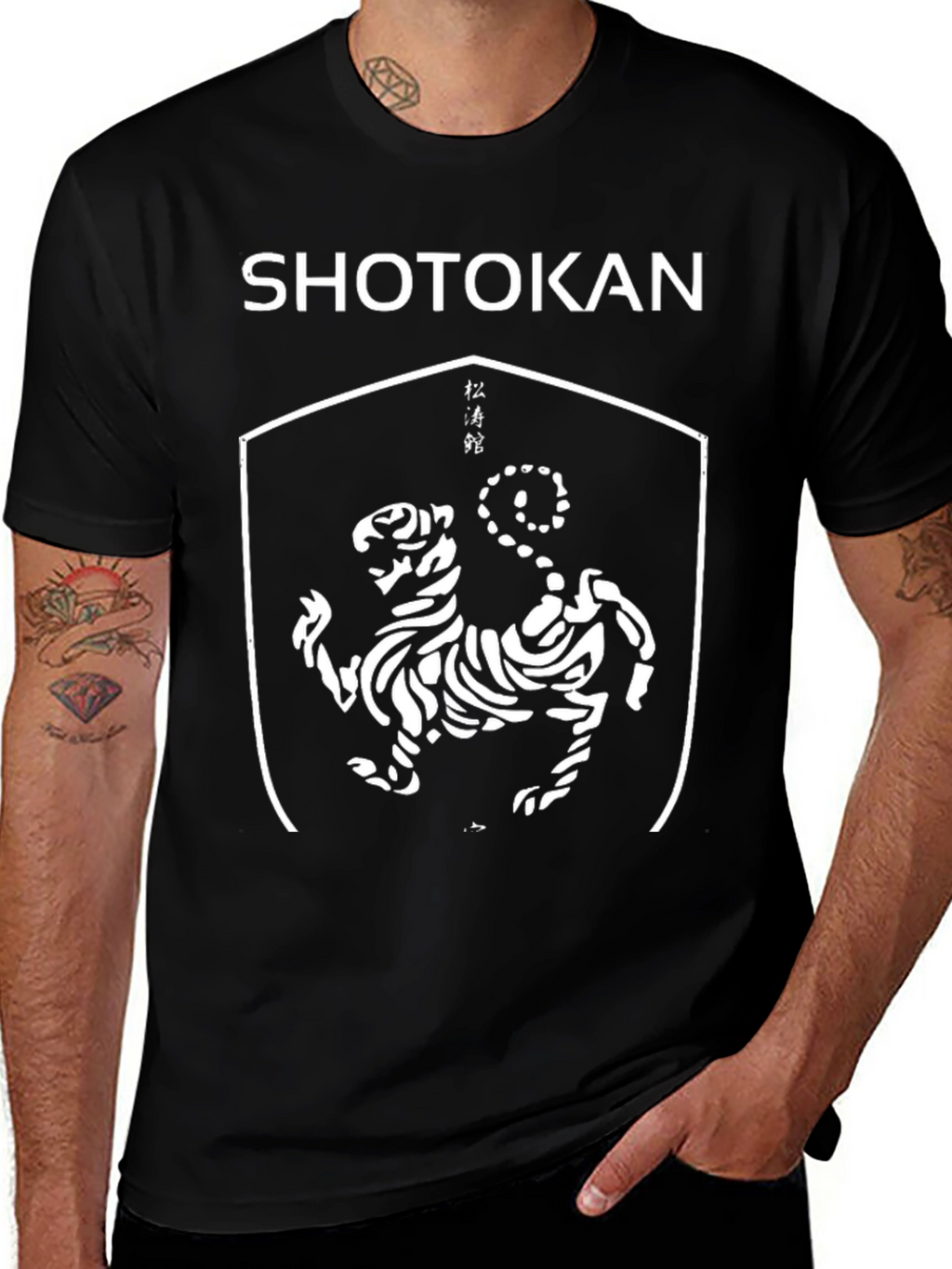 Shotokan Karate T-Shirt - Tiger Graphic Tee