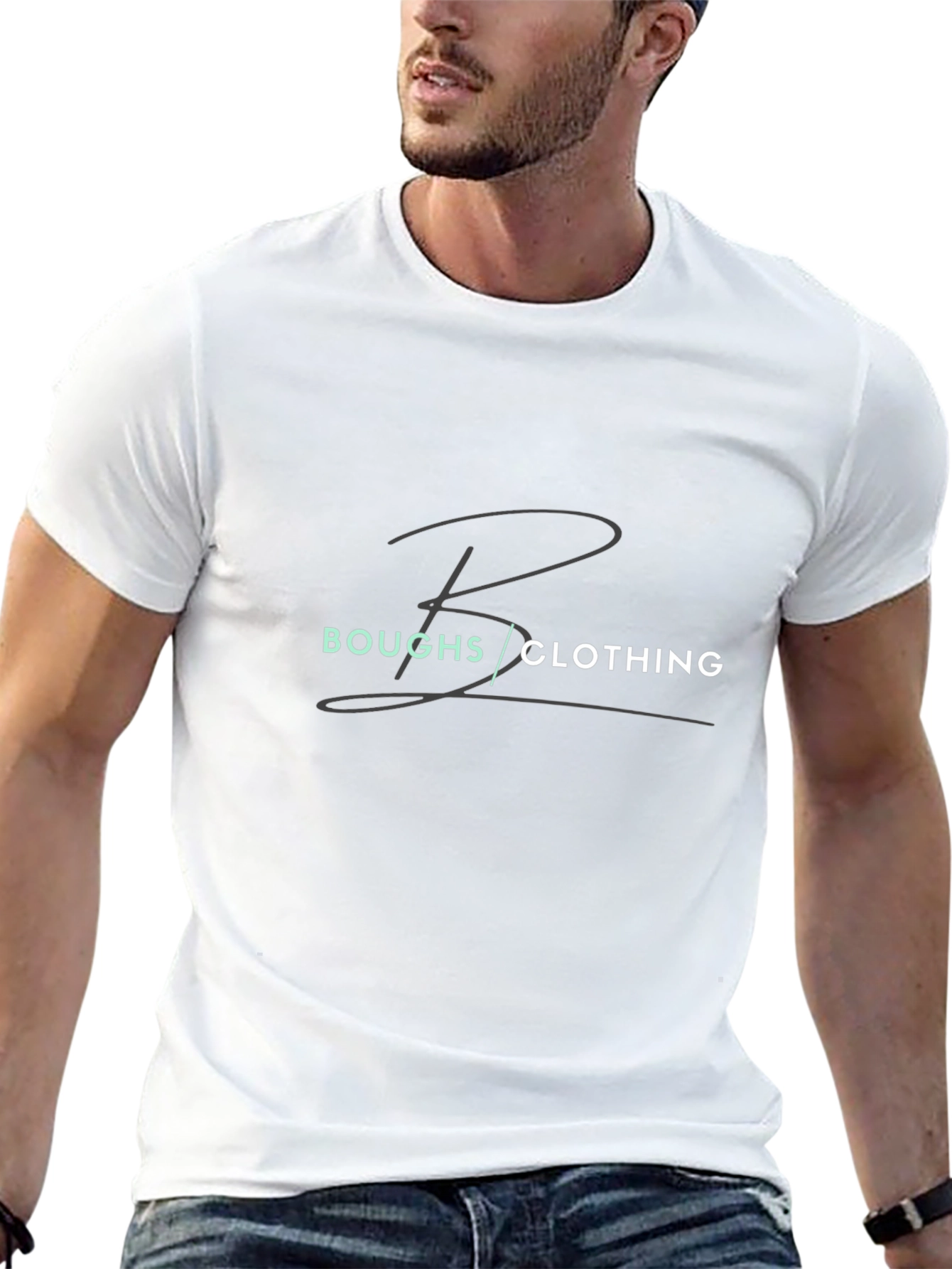Boughs Clothing Black Tee
