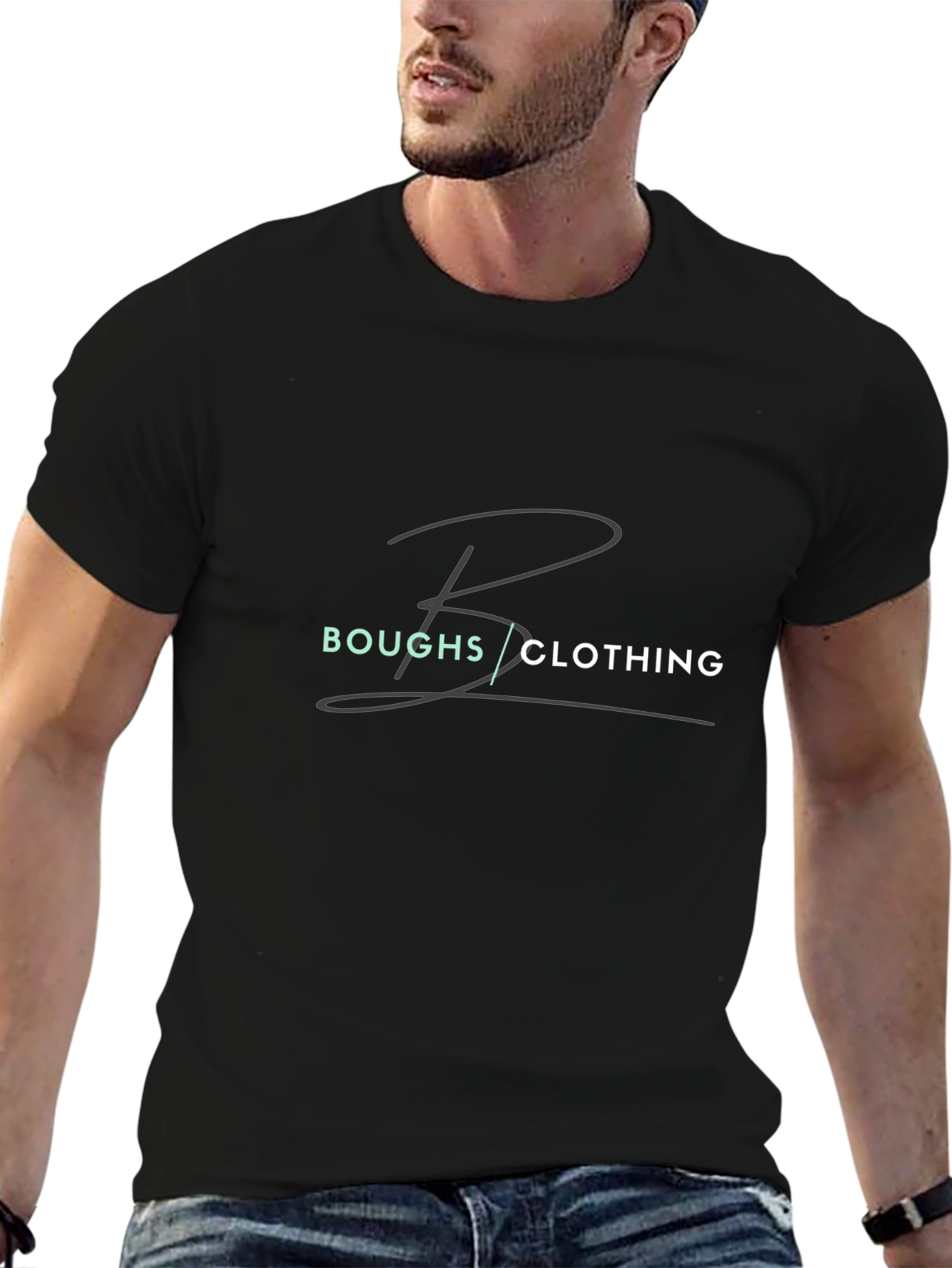 Boughs Clothing Black Tee