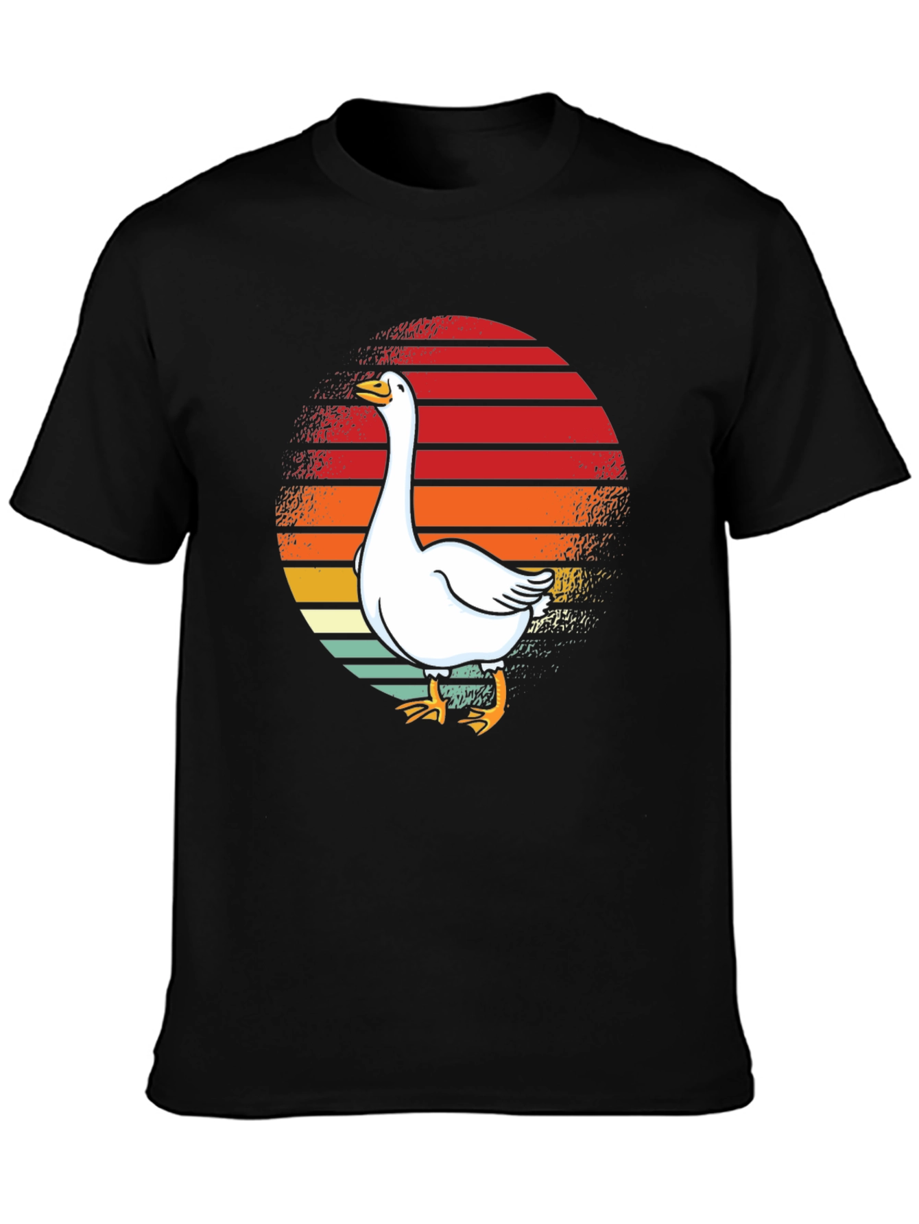 Retro Goose Graphic Tee - Stylish Comfort
