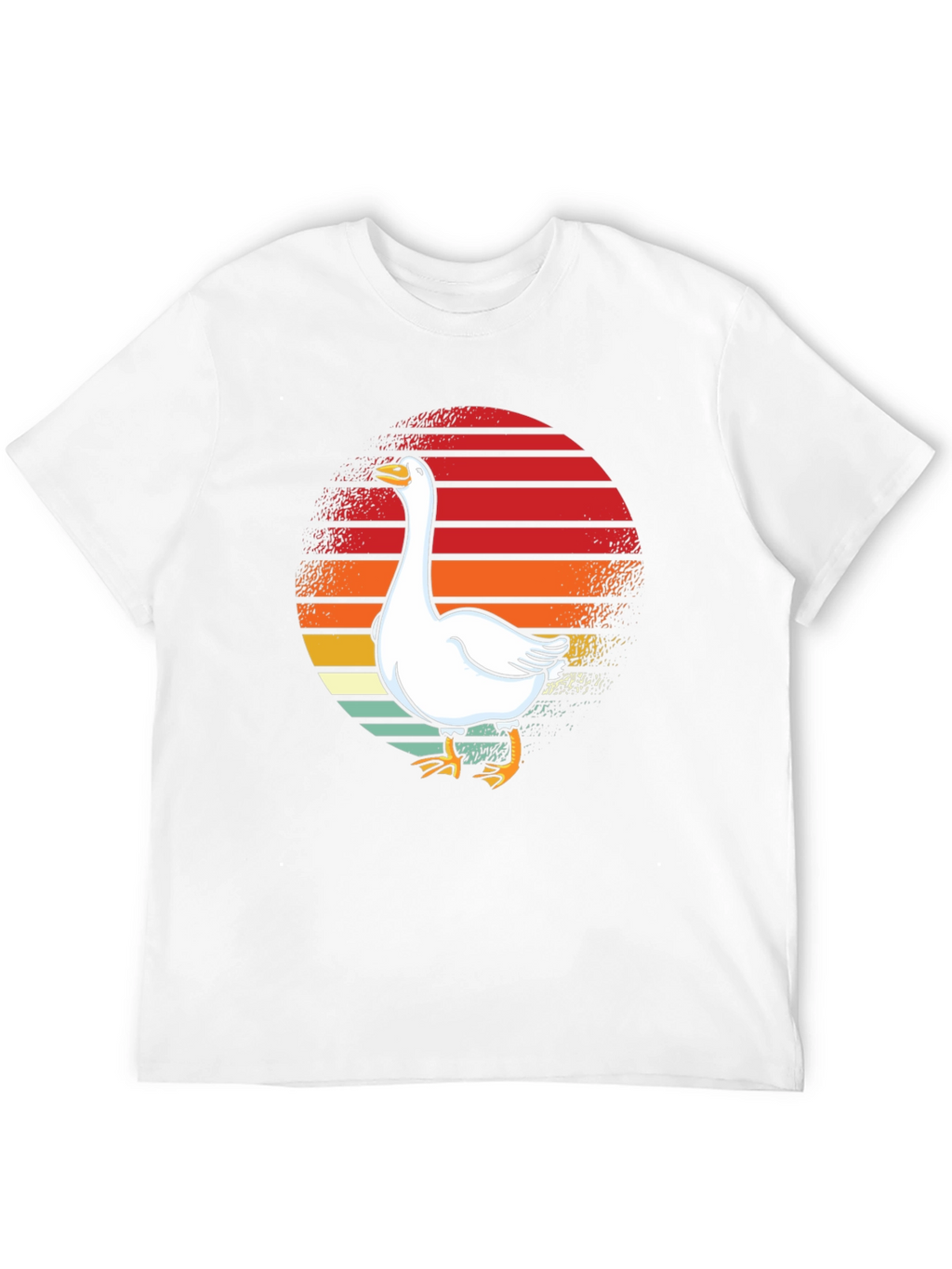 Retro Goose Graphic Tee - Stylish Comfort