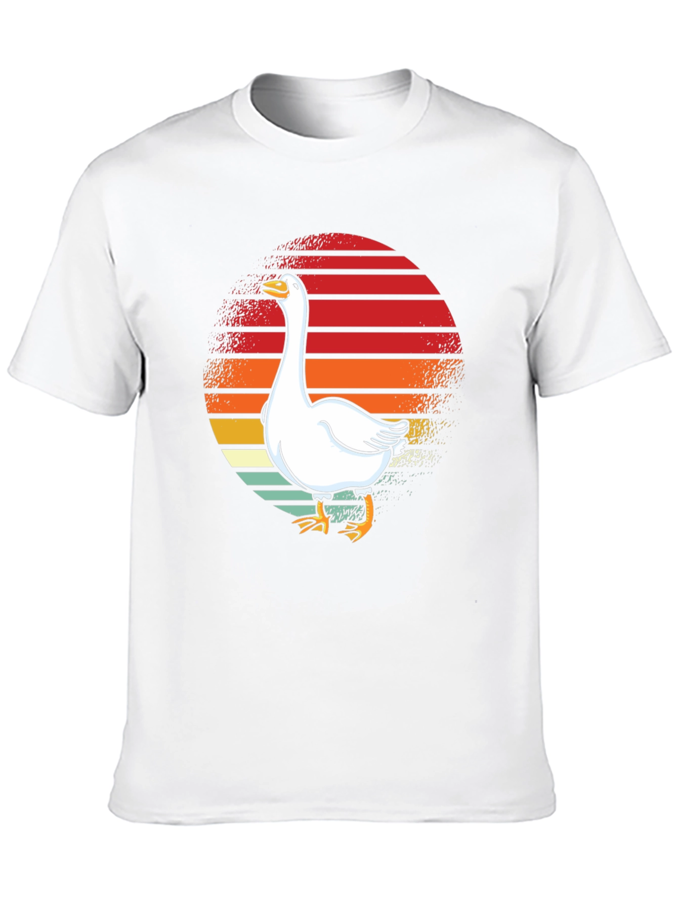 Retro Goose Graphic Tee - Stylish Comfort