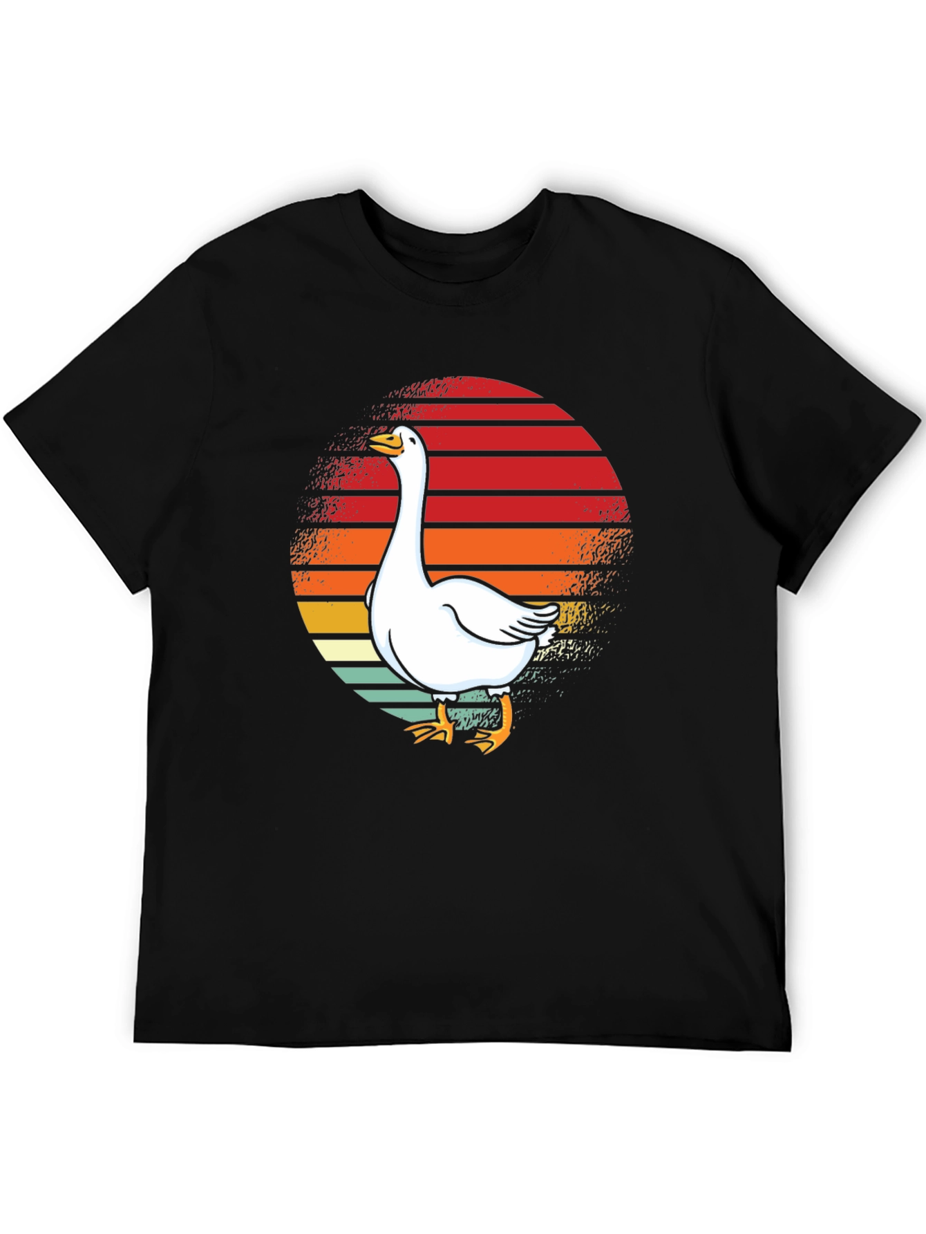 Retro Goose Graphic Tee - Stylish Comfort