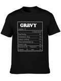 Funny Gravy Nutrition Facts T-Shirt