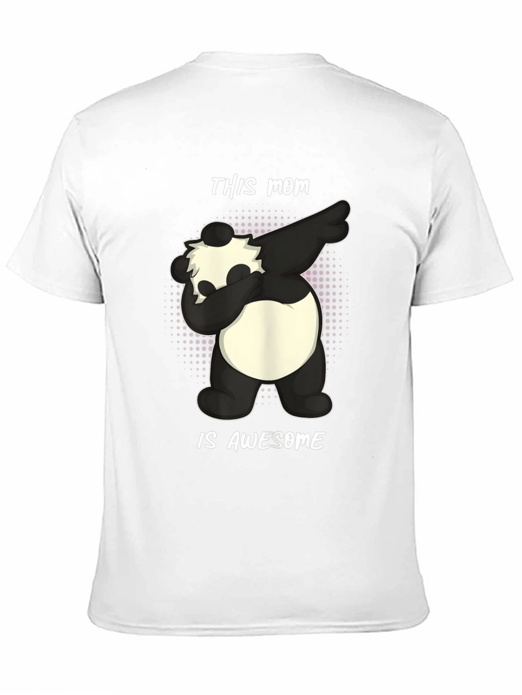 Awesome Mom Panda Bear Graphic T-Shirt