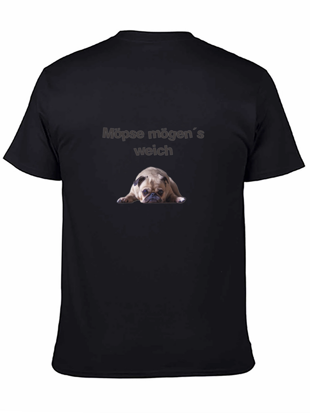 Mops Dog Soft T-Shirt