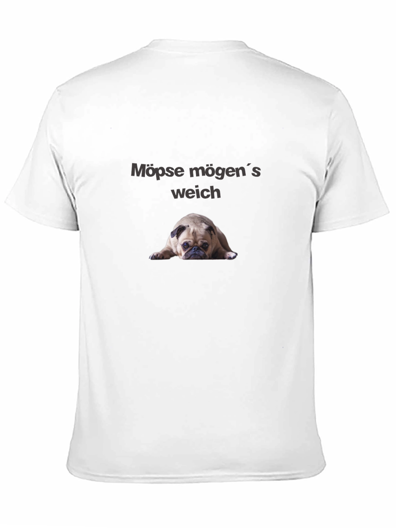 Mops Dog Soft T-Shirt