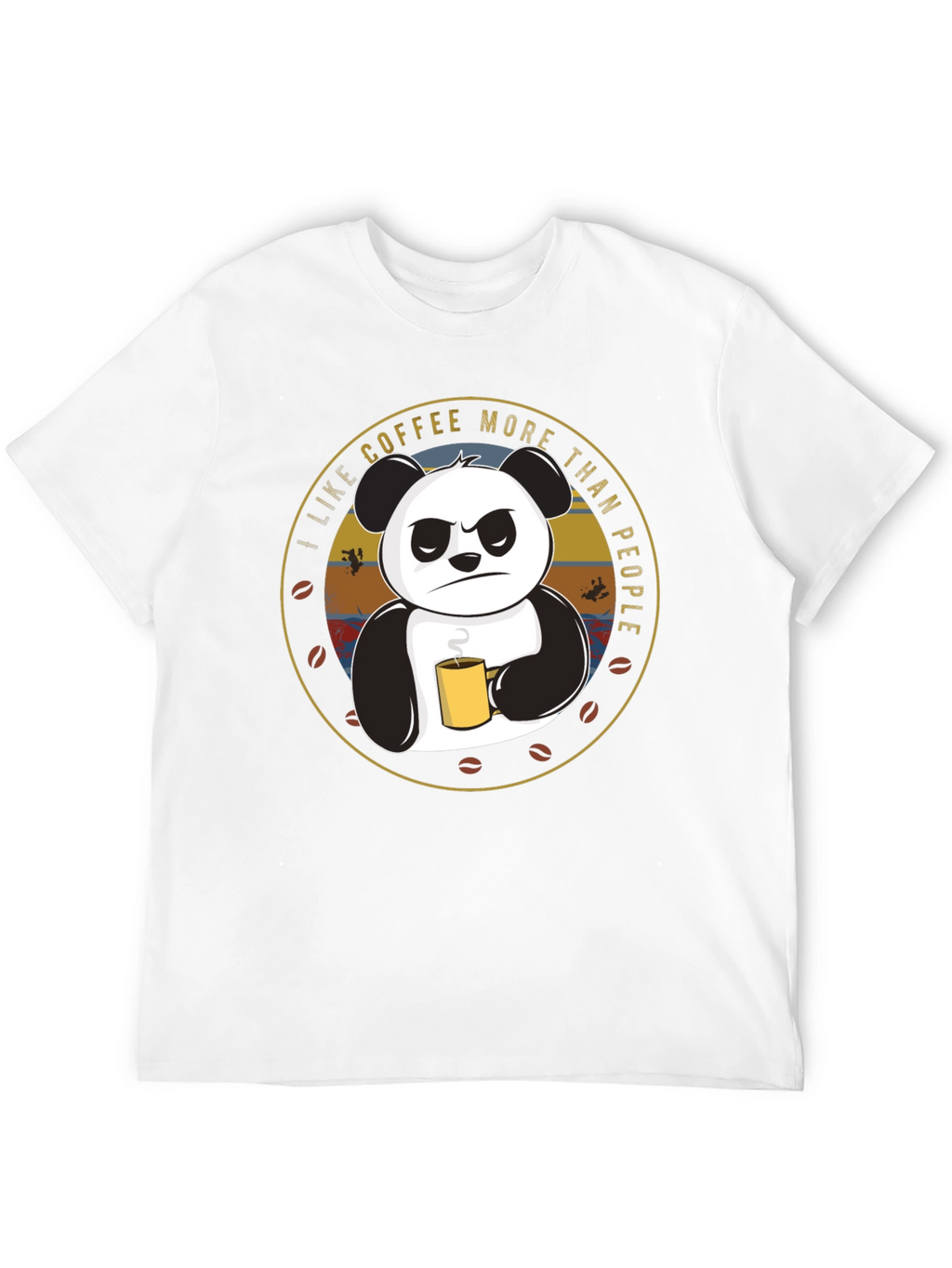 Coffee Lover Panda T-Shirt