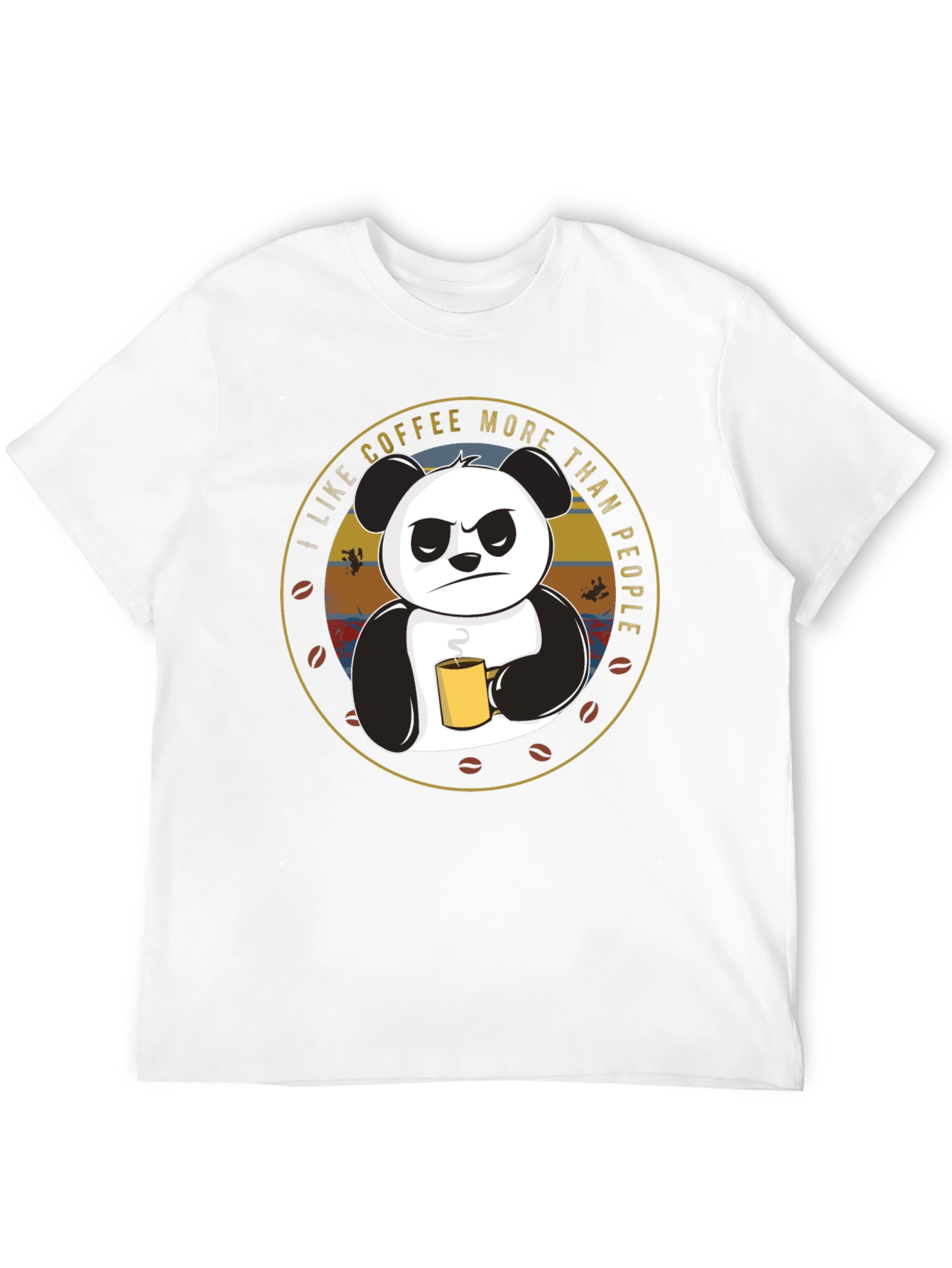 Coffee Lover Panda T-Shirt