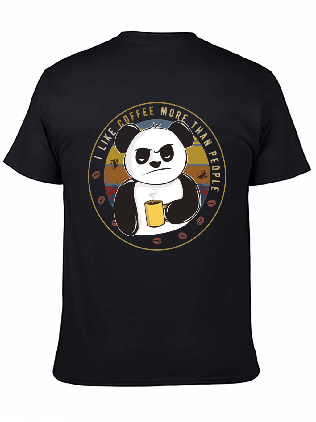Coffee Lover Panda T-Shirt