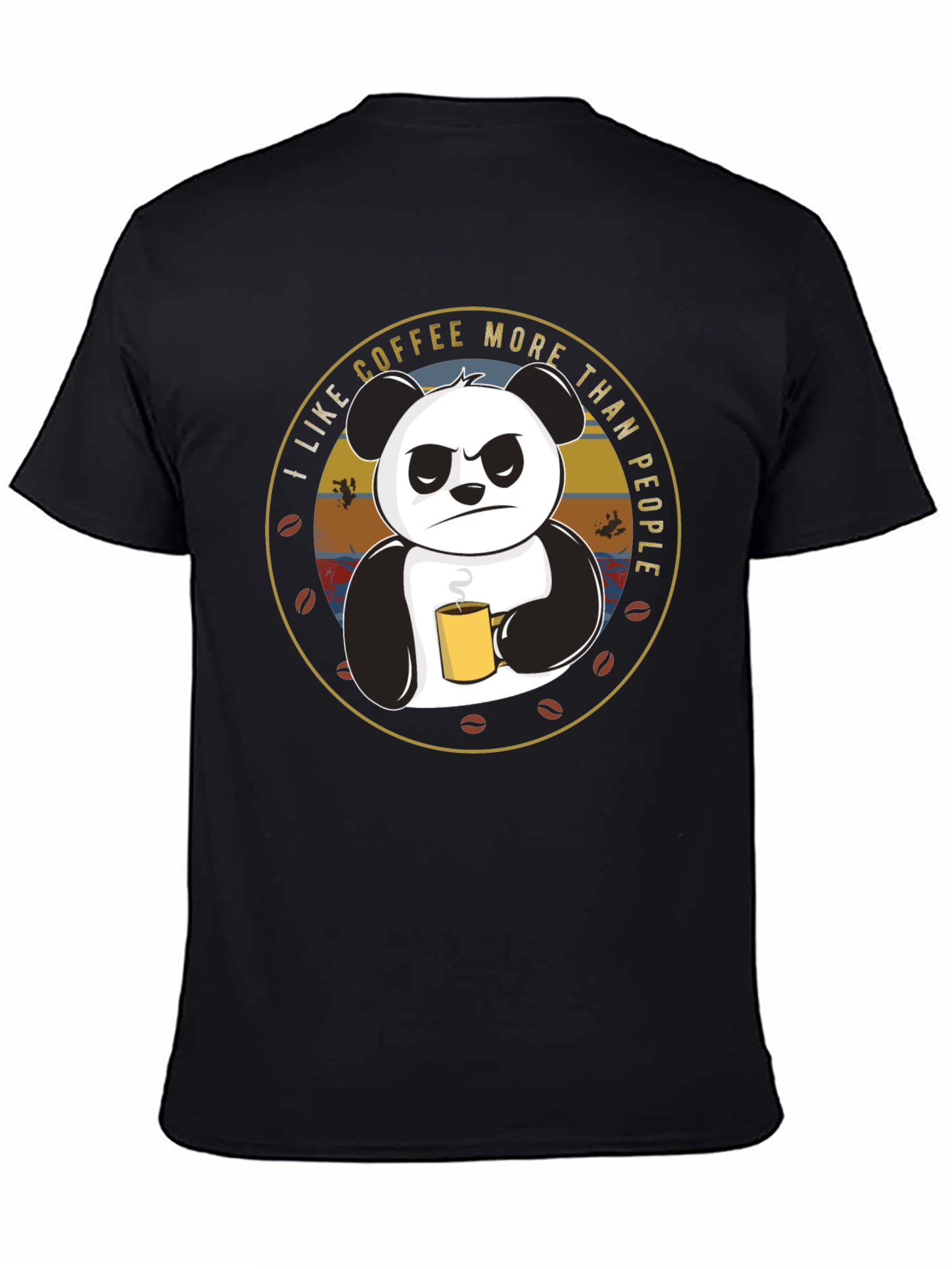 Coffee Lover Panda T-Shirt