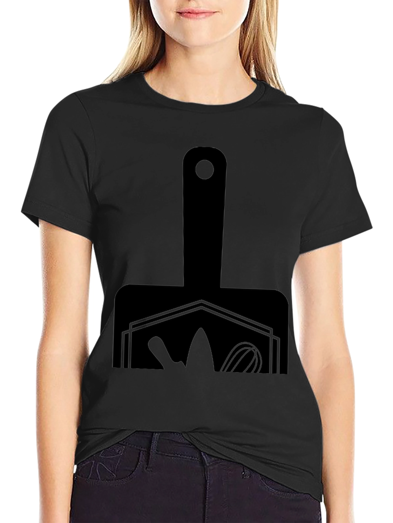 Chefs Tool Graphic Tee - Black Cotton Blend