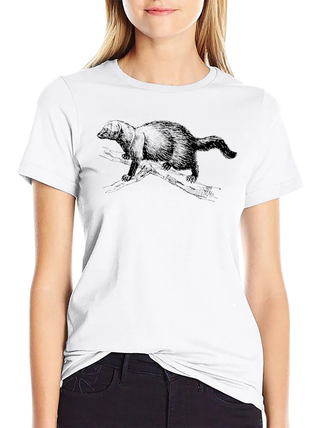 Marten Graphic Tee - Black Unisex T-Shirt