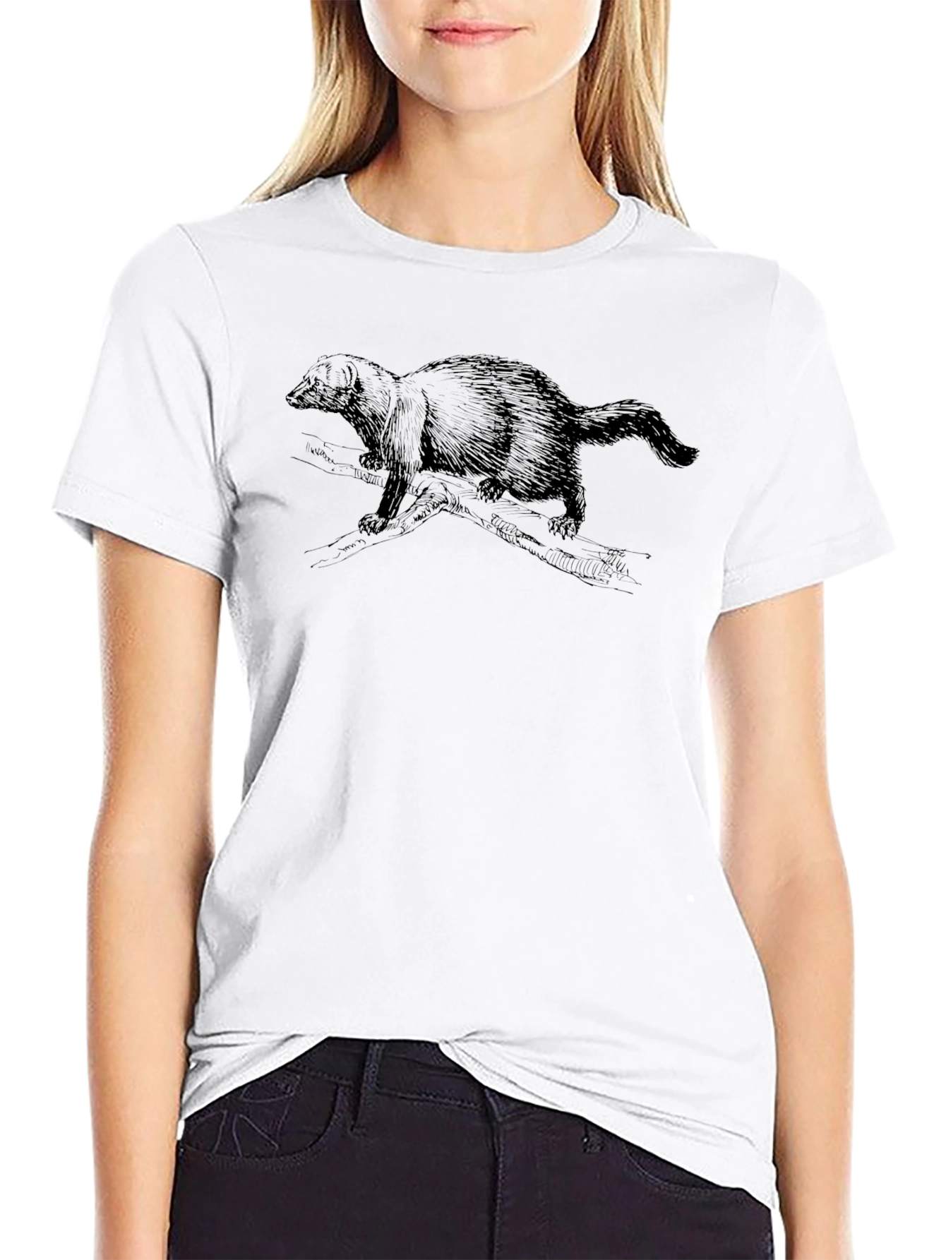 Marten Graphic Tee - Black Unisex T-Shirt