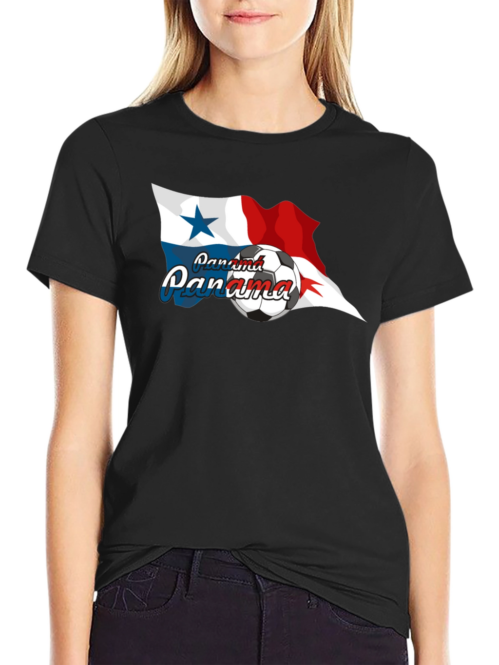 Panama Flag Soccer T-Shirt