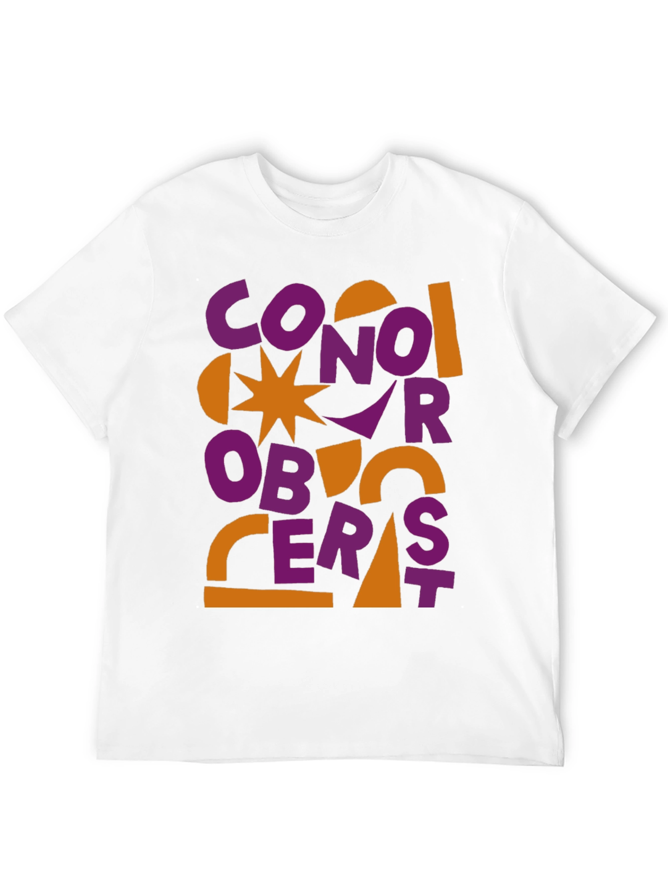 Conor Oberst Graphic Tee - Abstract Style