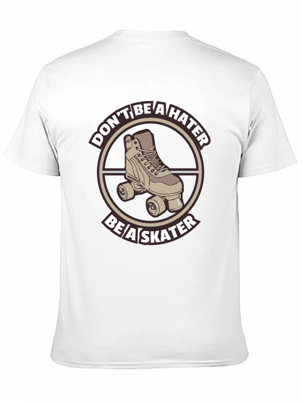 Skater Graphic Tee - Dont Be a Hater