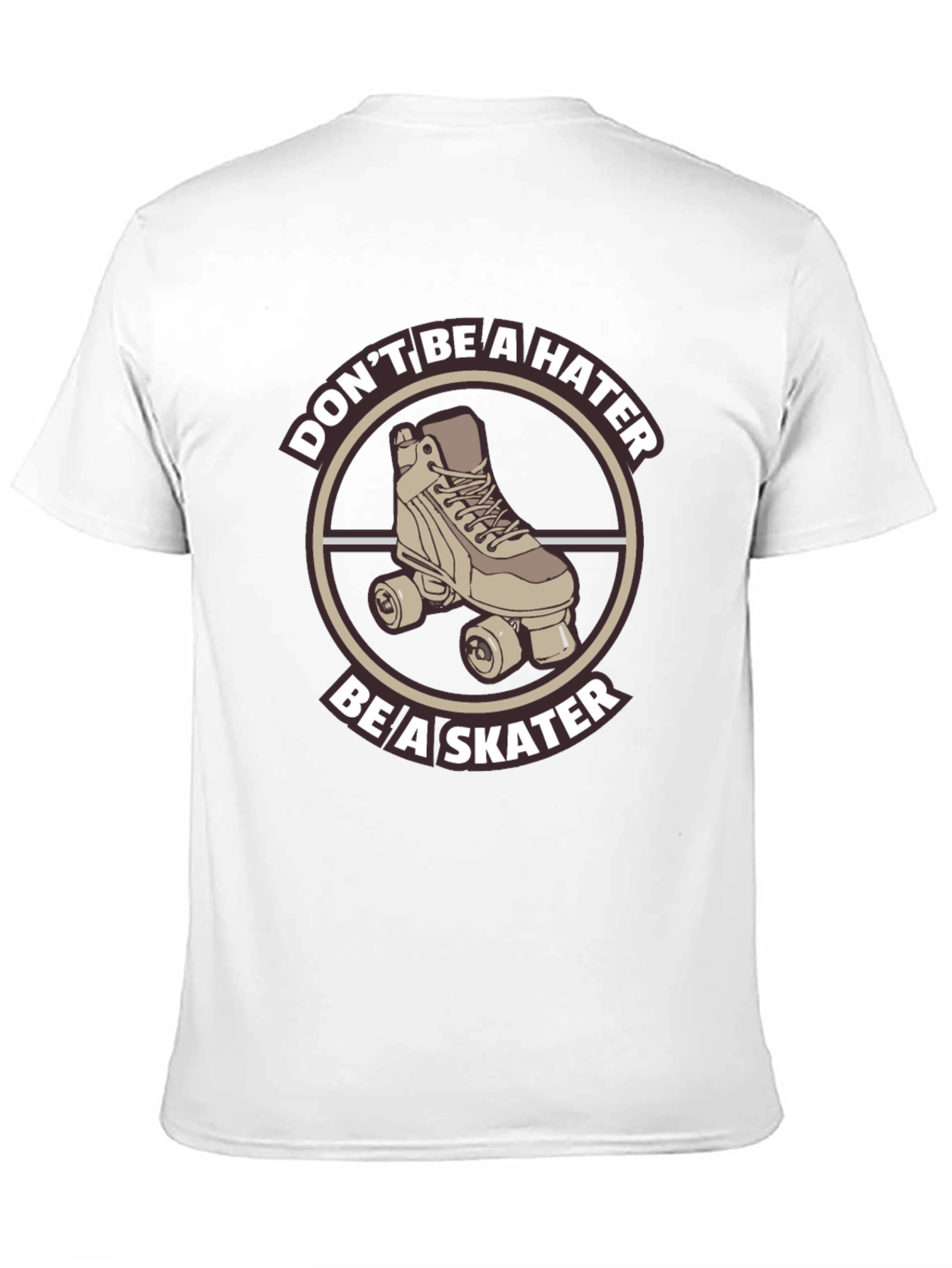 Skater Graphic Tee - Dont Be a Hater