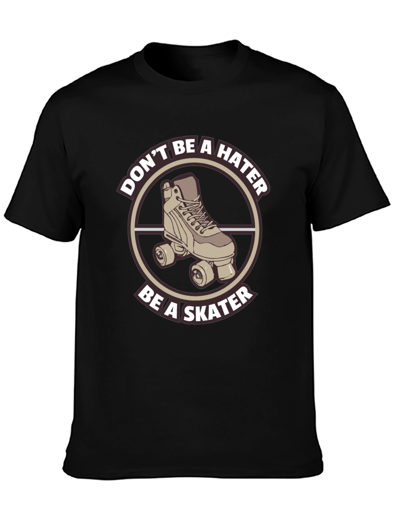 Skater Graphic Tee - Dont Be a Hater