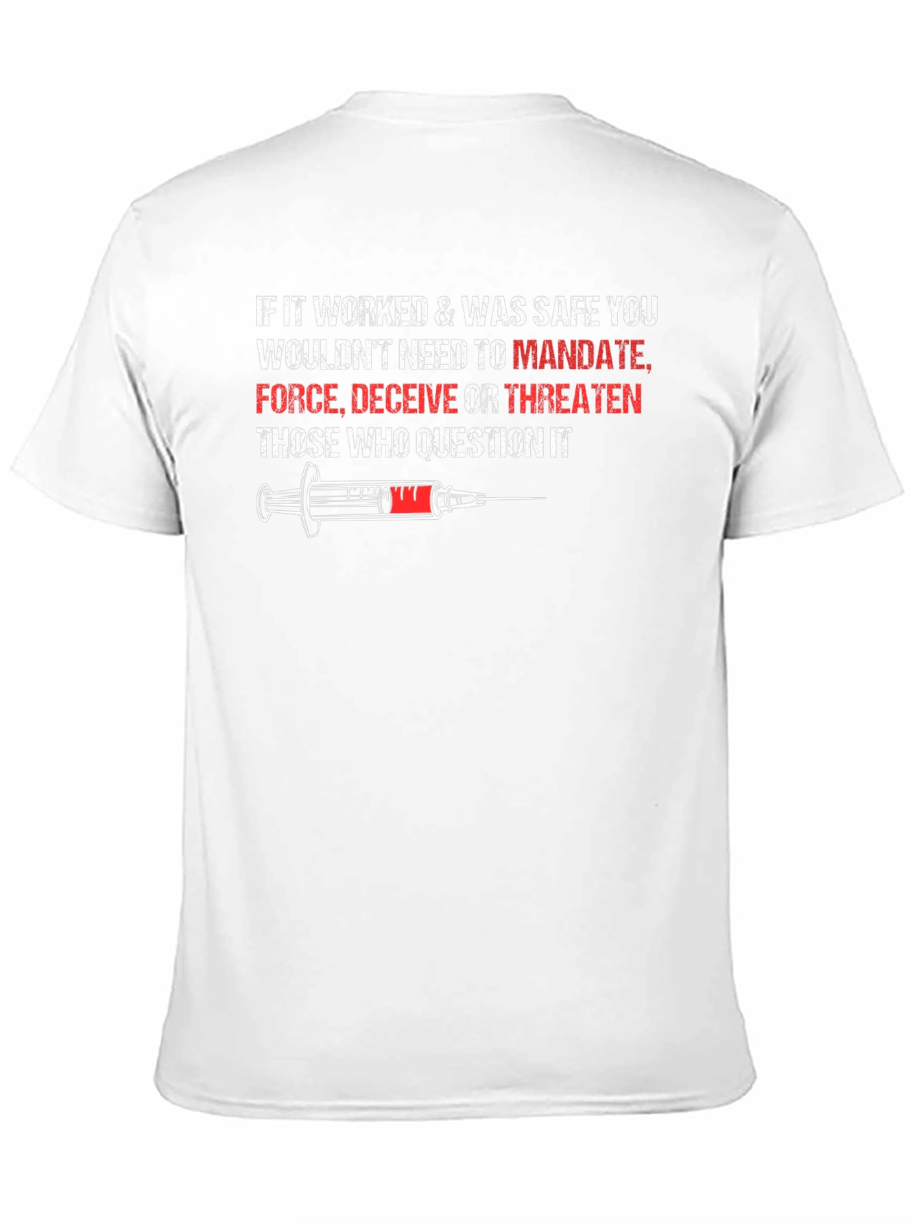 Anti-Mandate T-Shirt: Question It