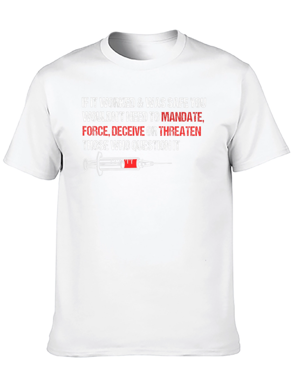 Anti-Mandate T-Shirt: Question It