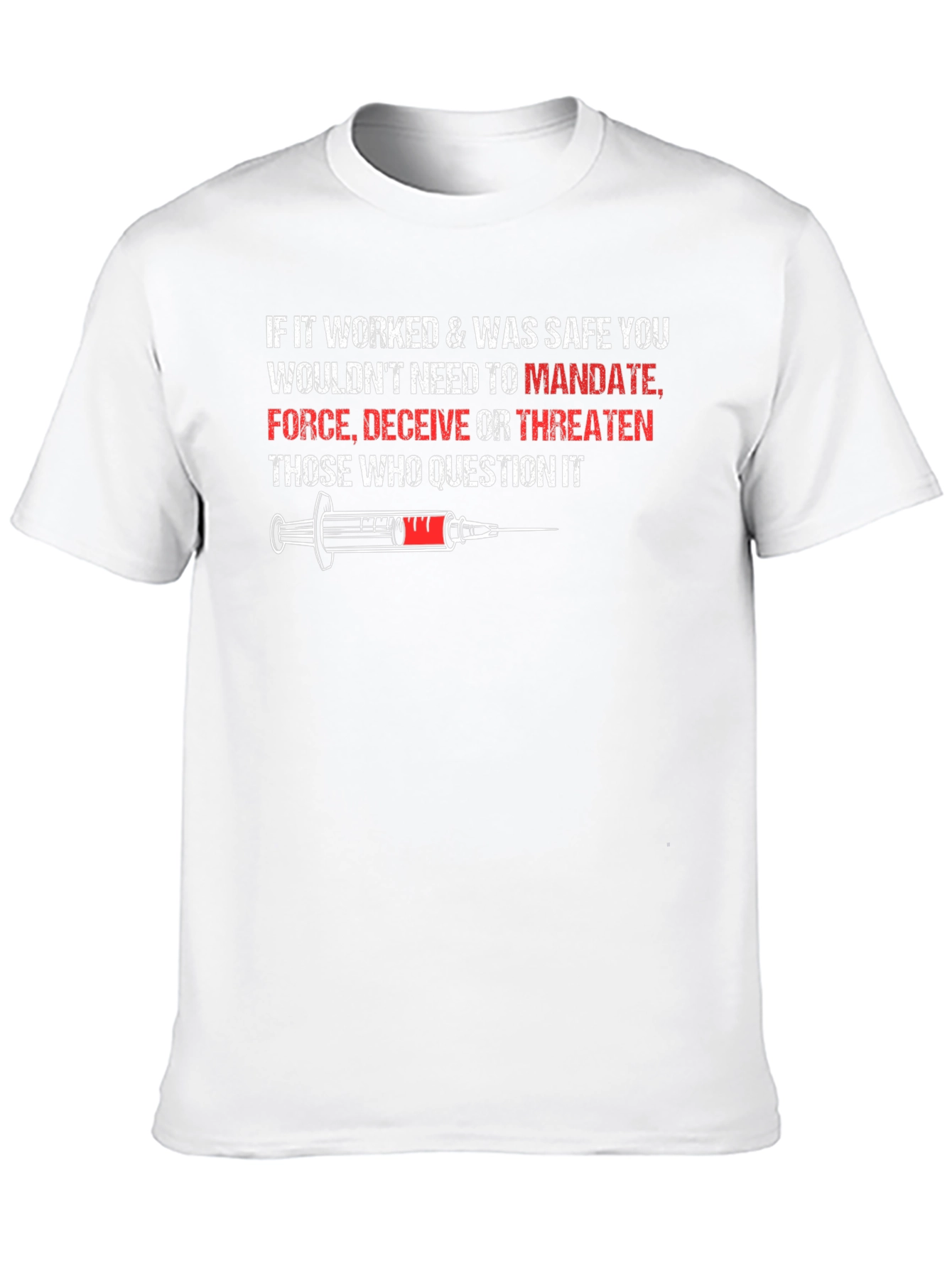 Anti-Mandate T-Shirt: Question It
