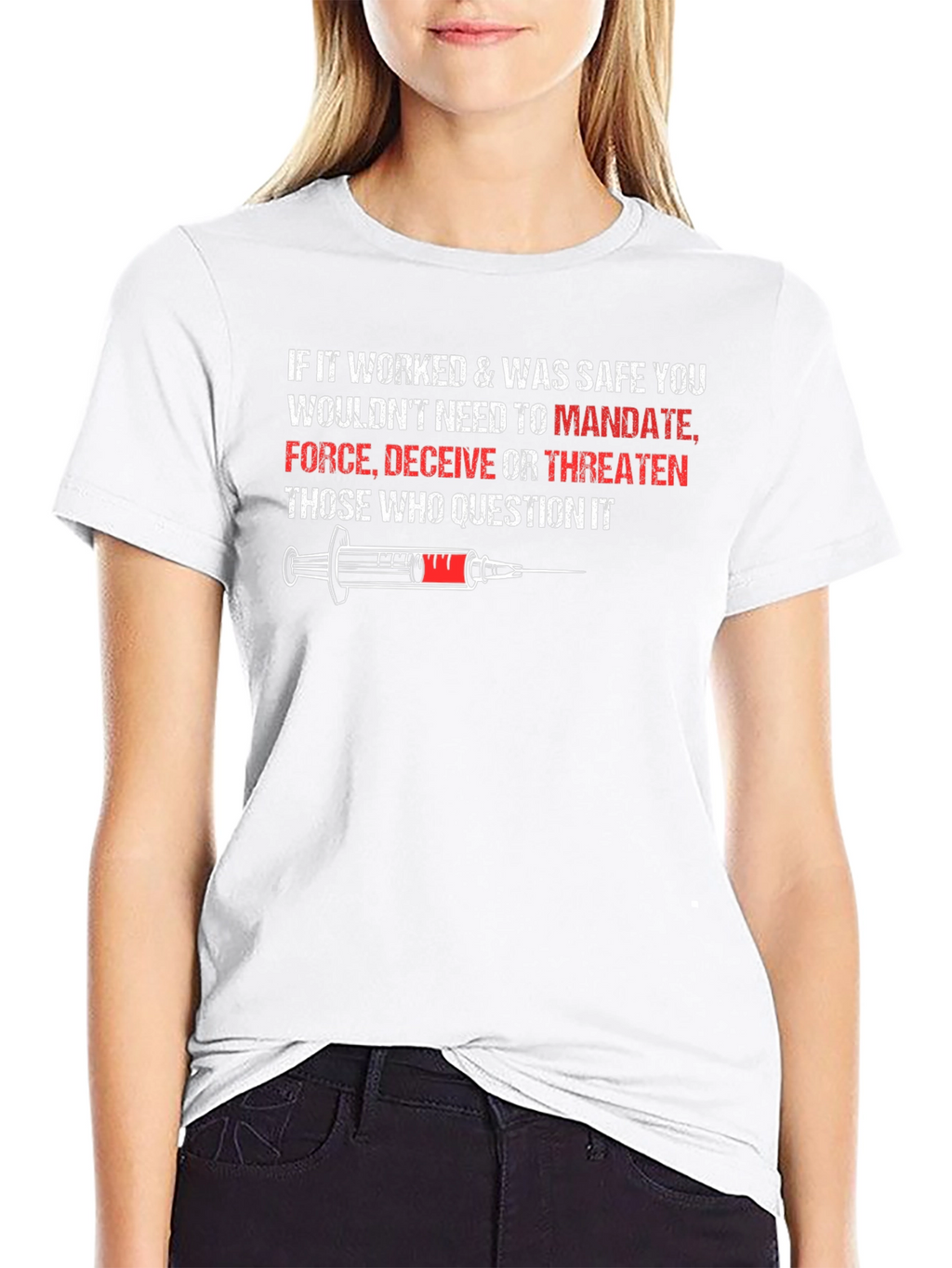 Anti-Mandate T-Shirt: Question It