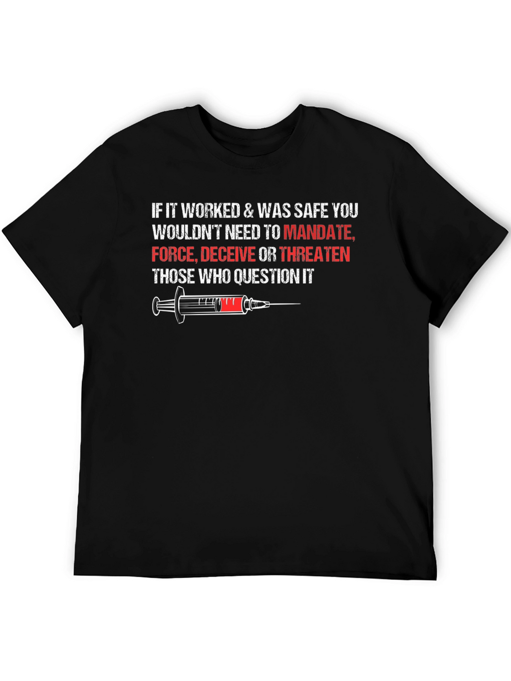 Anti-Mandate T-Shirt: Question It
