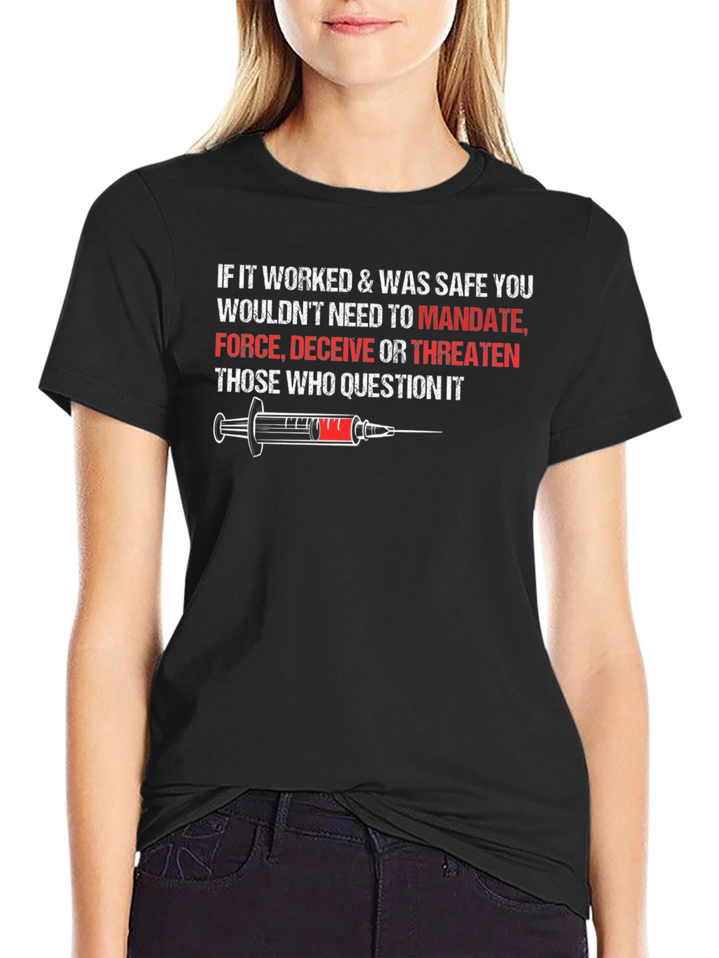 Anti-Mandate T-Shirt: Question It