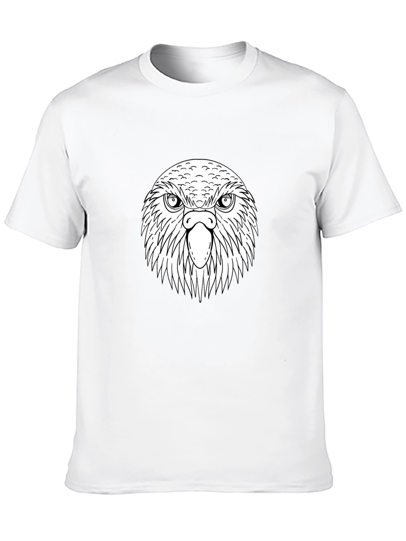 Black Eagle Graphic Tee - Bold Design