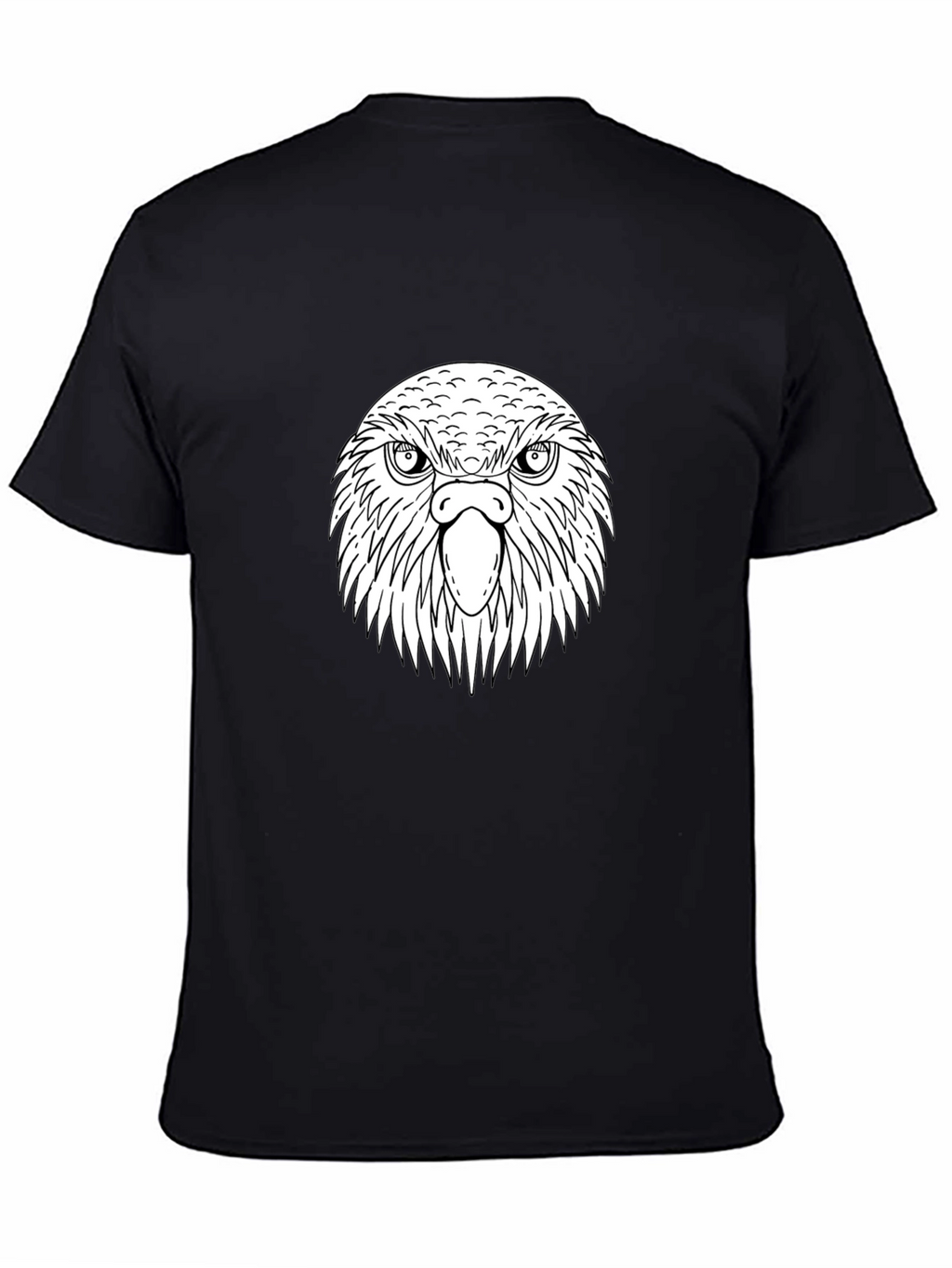 Black Eagle Graphic Tee - Bold Design