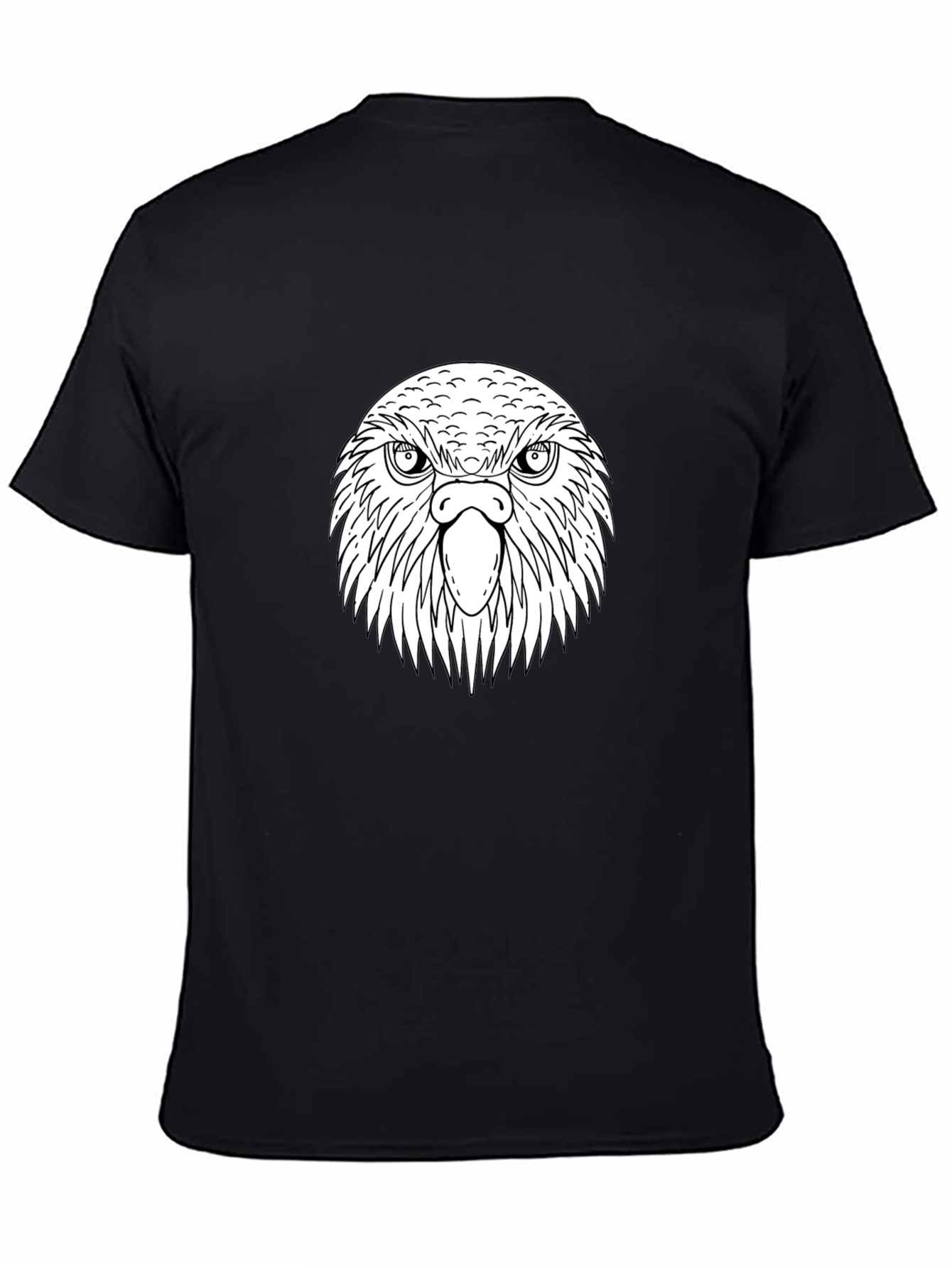 Black Eagle Graphic Tee - Bold Design
