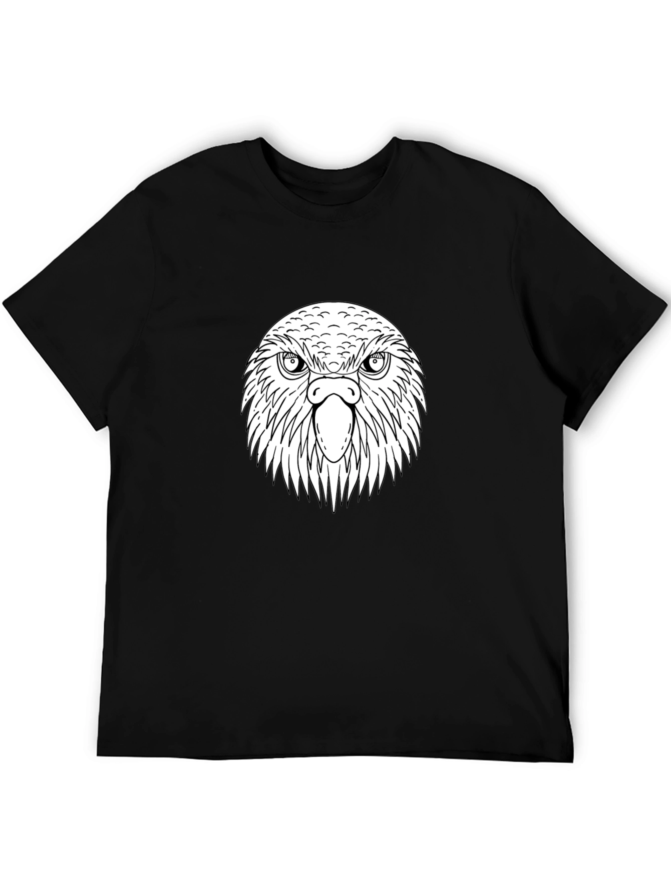 Black Eagle Graphic Tee - Bold Design