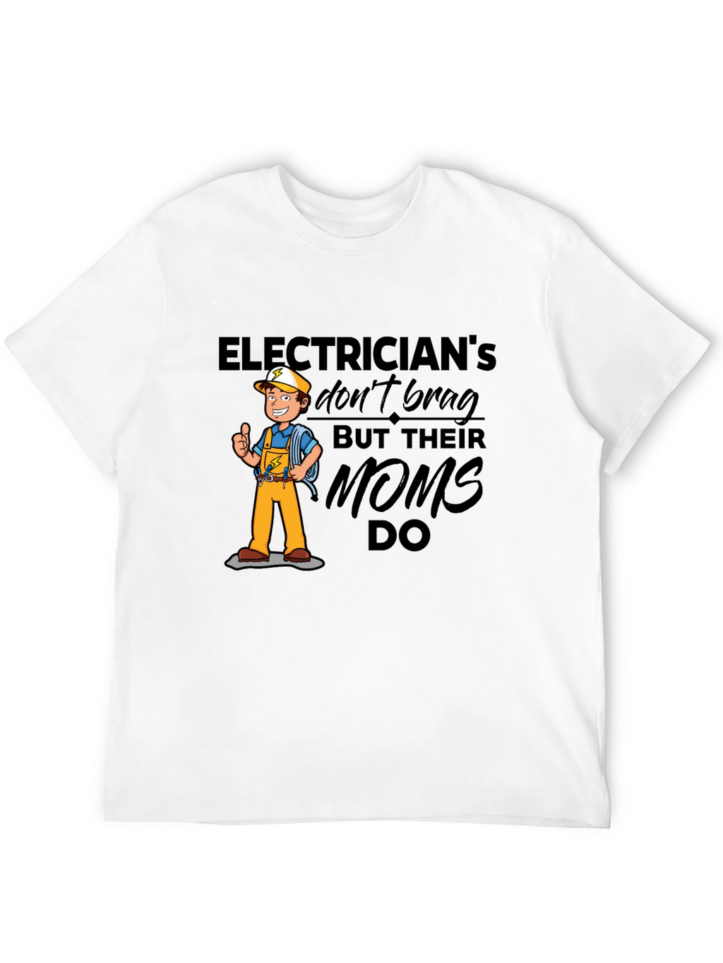 Electricians Moms T-Shirt Funny Gift