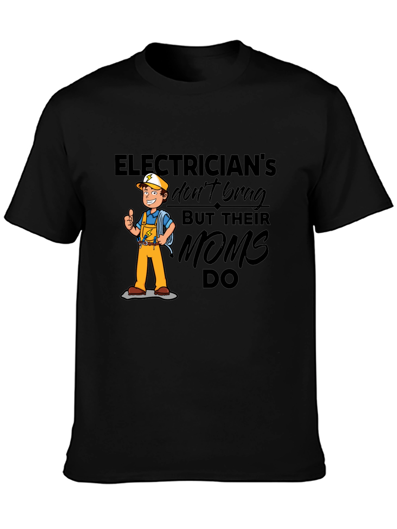 Electricians Moms T-Shirt Funny Gift