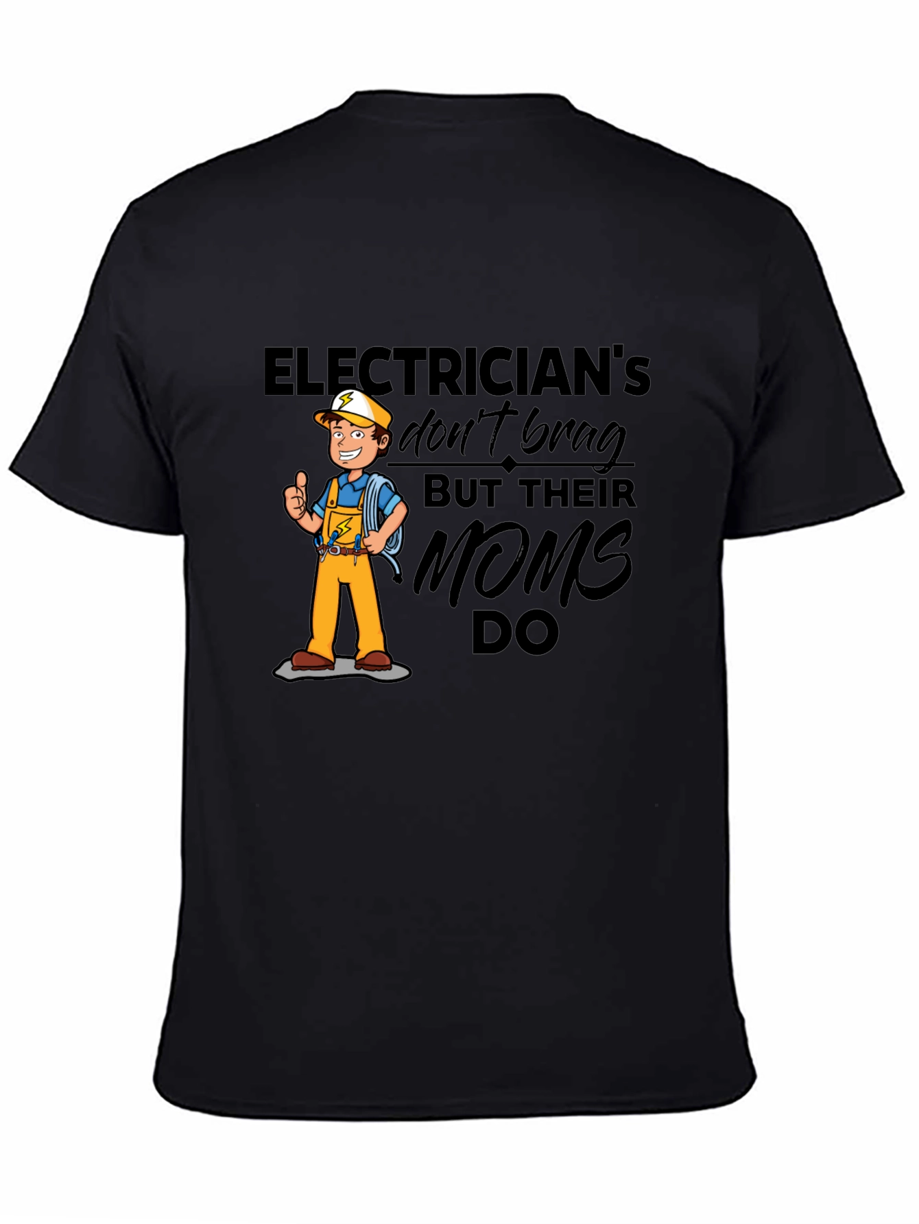Electricians Moms T-Shirt Funny Gift