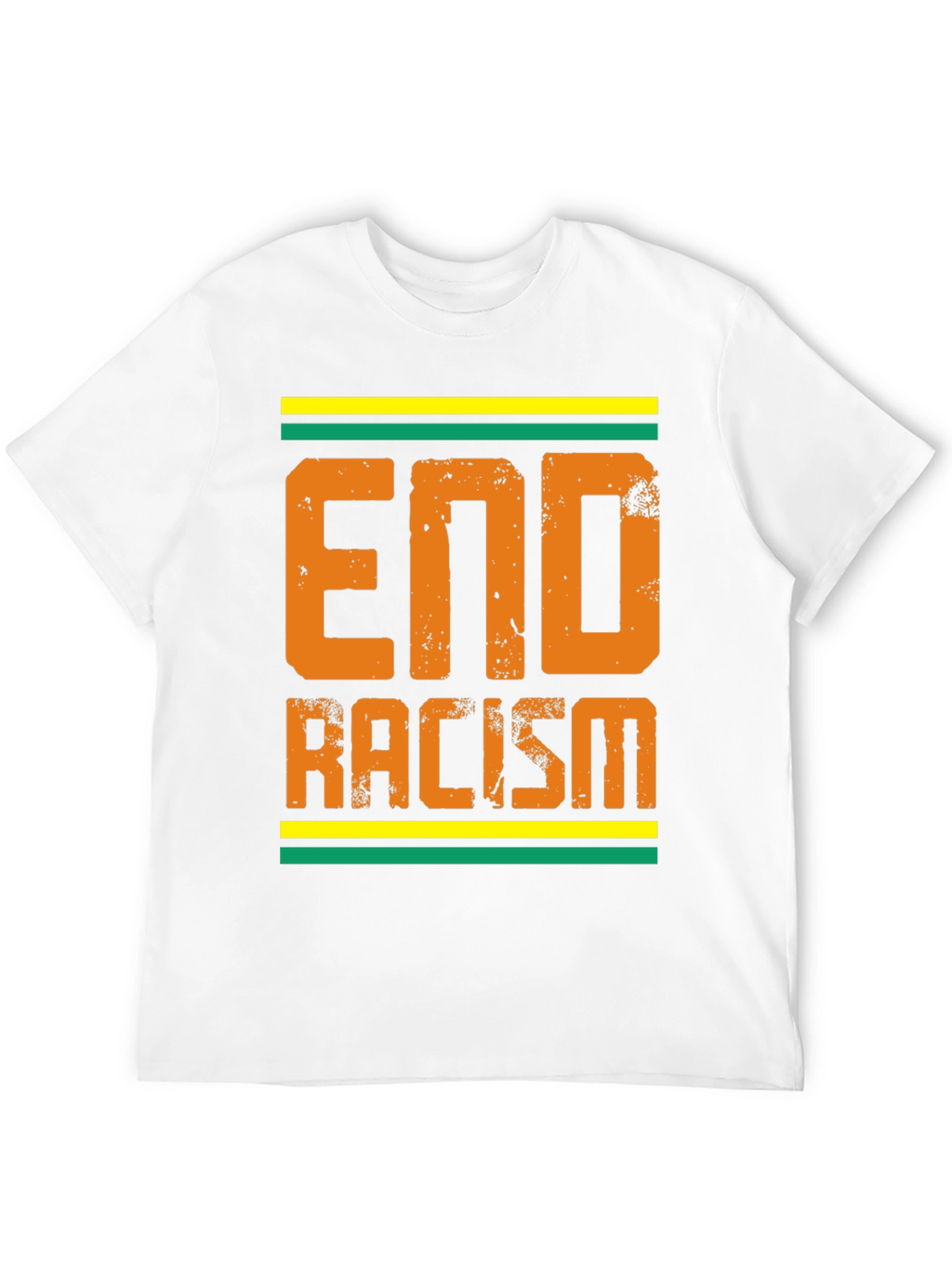 End Racism Graphic Tee - Black T-Shirt
