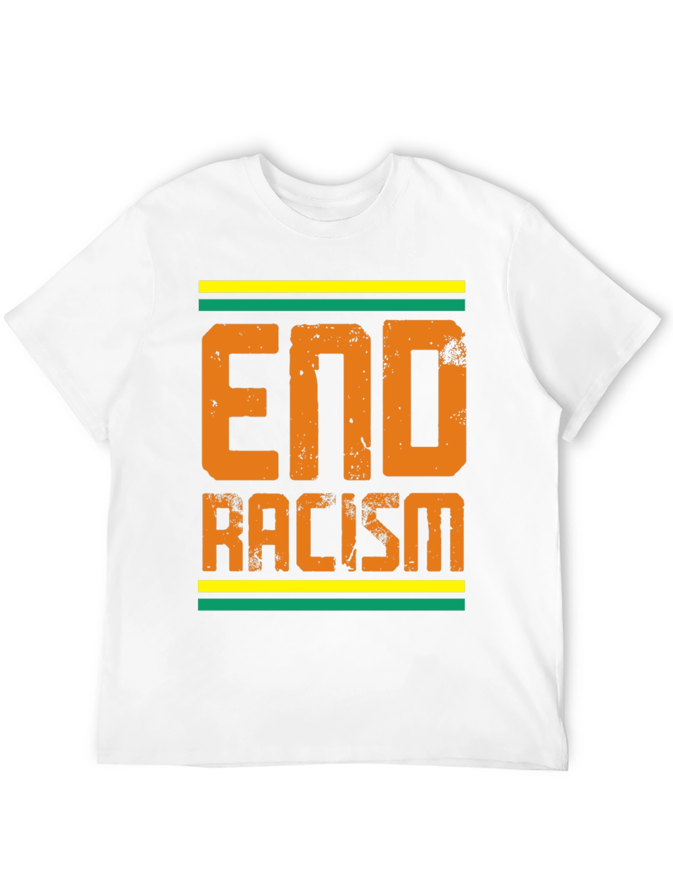 End Racism Graphic Tee - Black T-Shirt